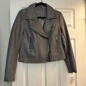 NWT blank NYC faux leather moto jacket
